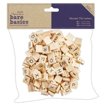 Wooden Tile Letters - Pack of 200 - ABC School Supplies