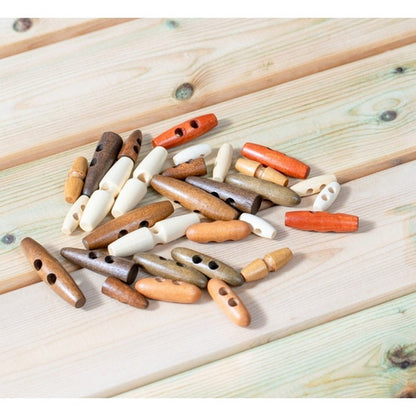 Wooden Toggles - ABC School Supplies