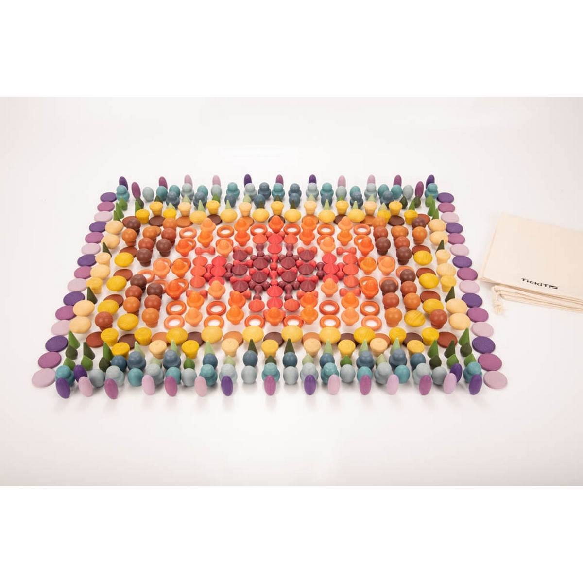 Wooden Treasures Super Set - ABC School Supplies