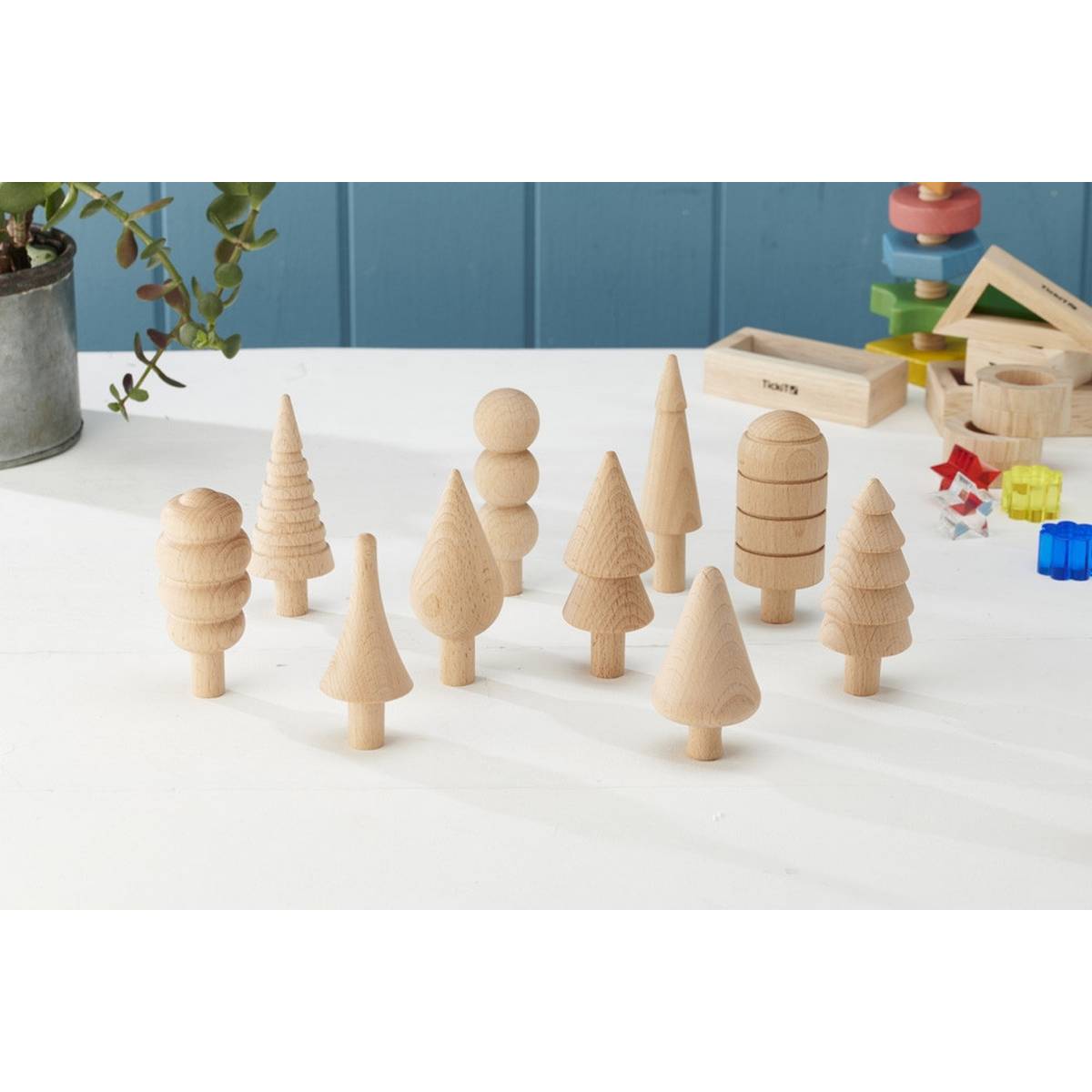 **Woodland Trees Set - ABC School Supplies