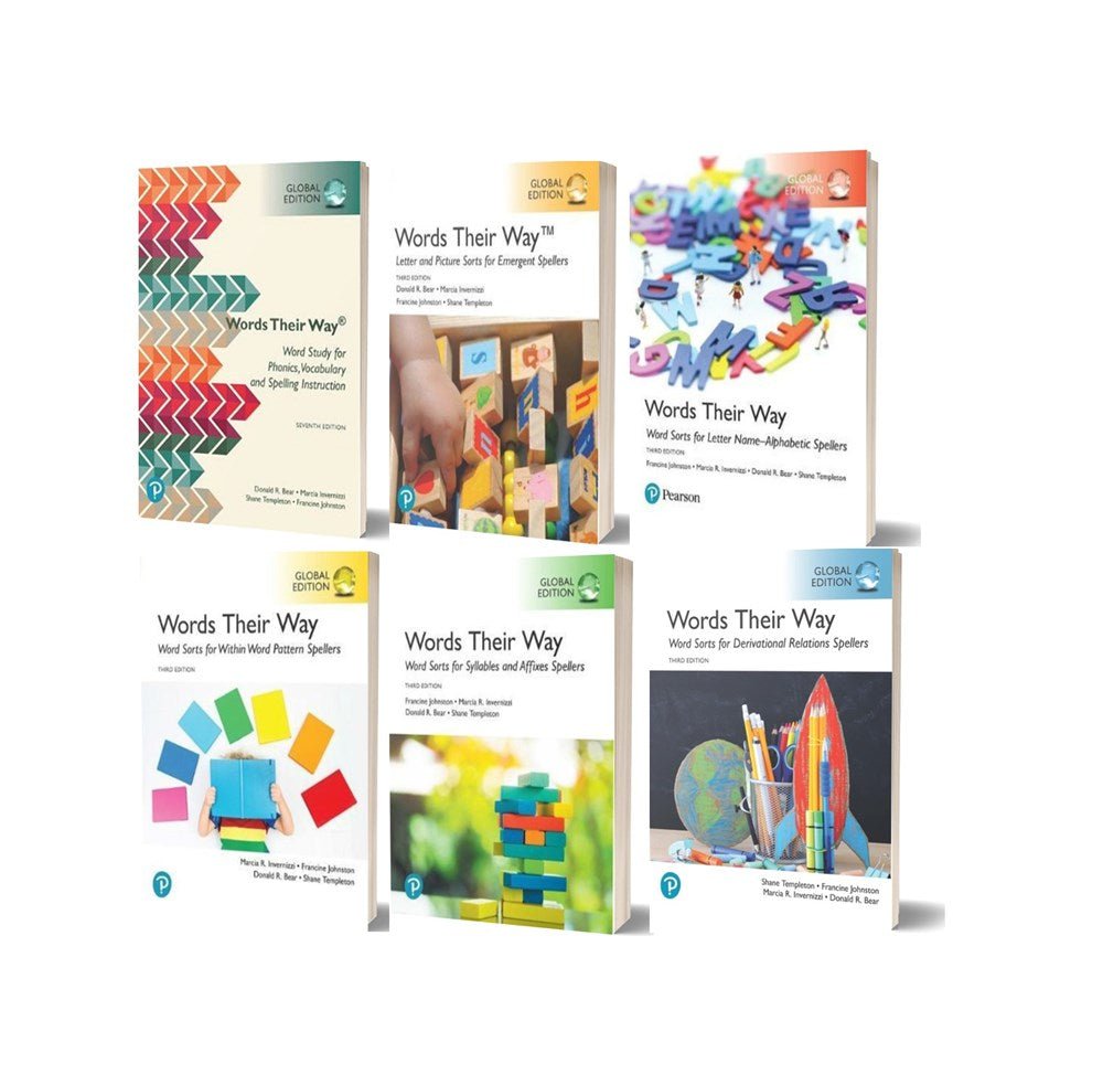 Words Their Way Set Of 6 - ABC School Supplies