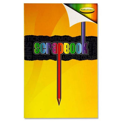 World Of Colour 345X216Mm 32Pg Activity Scrapbook - Pack Of 10 - ABC School Supplies