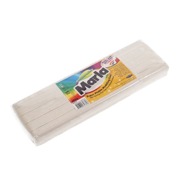 World Of Colour 400G Marla Playclay - White - ABC School Supplies