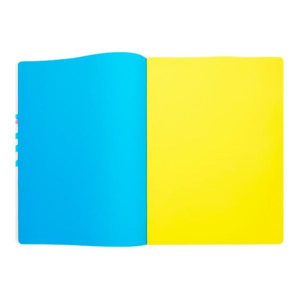 World Of Colour A3 60Pg Durable Cover Scrapbook 5 Asst Colour Pages - ABC School Supplies