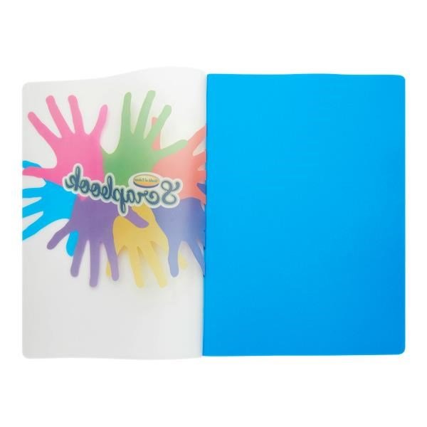 World Of Colour A3 60Pg Durable Cover Scrapbook 5 Asst Colour Pages - ABC School Supplies