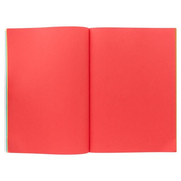 World Of Colour A4 60Pg Scrapbook 5 Asst Colour Pages - ABC School Supplies