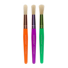 World Of Colour Big Grip Brush - Round Head Pack of 3 - ABC School Supplies