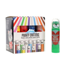 World of Colour Box 12X15g Washable Painty Critters Poster Paint Sticks - ABC School Supplies