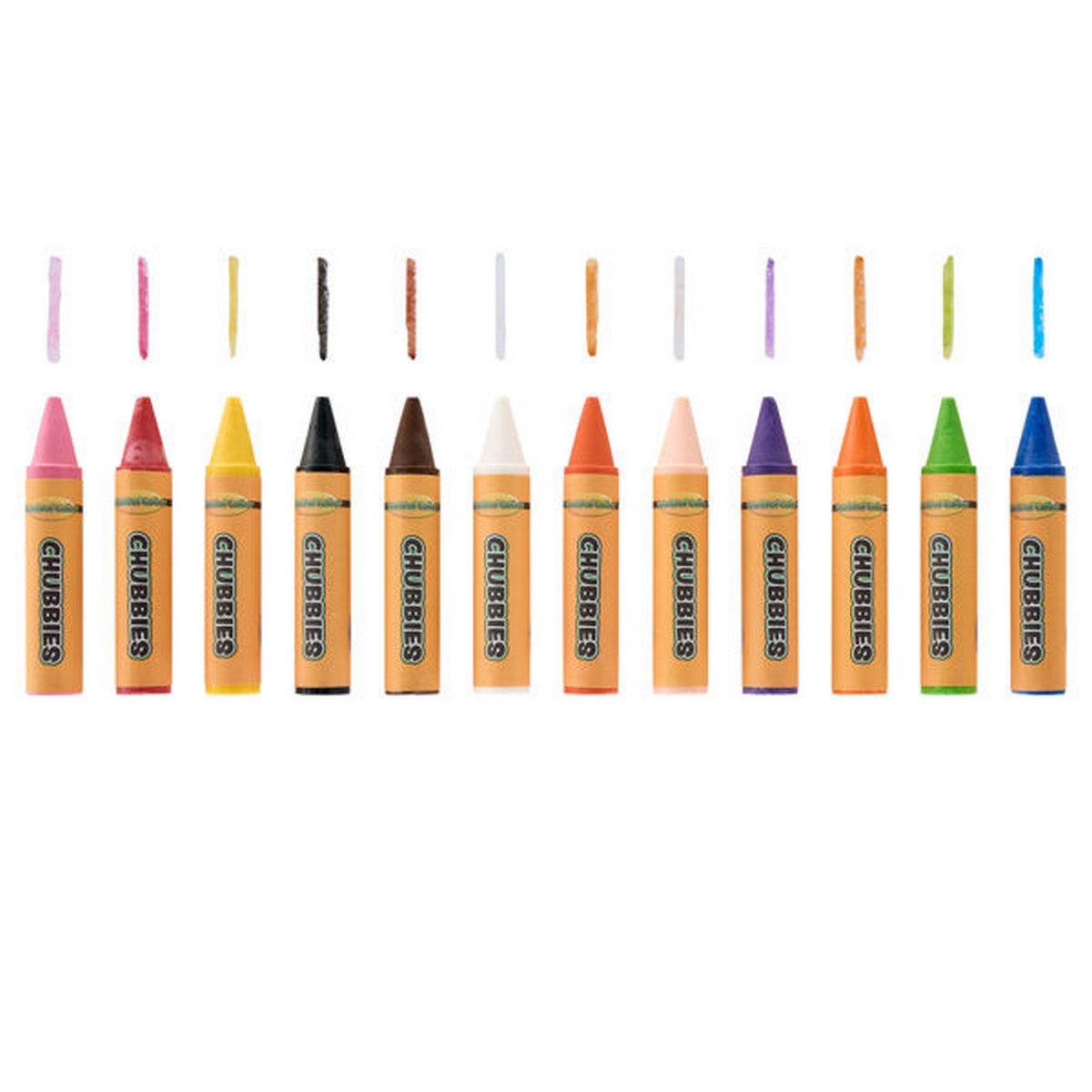 World Of Colour Box Of 12 Young Hands Big Crayons - ABC School Supplies