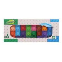 World of Colour Building Block Crayons - ABC School Supplies