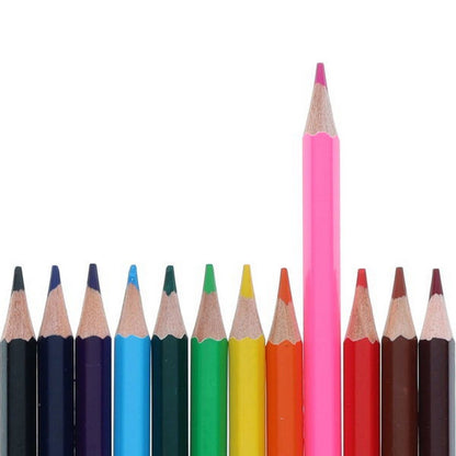World Of Colour Colouring Pencils Full Size Pack Of 12 - ABC School Supplies