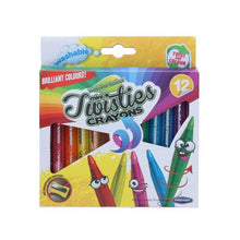 World Of Colour Mini Twisties Crayons Pack Of 12 - ABC School Supplies