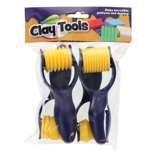 World Of Colour Modelling Clay Tools Set Of 4 - ABC School Supplies