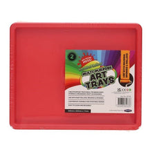 World Of Colour Multi - Purpose Art Trays Pack Of 2 - ABC School Supplies