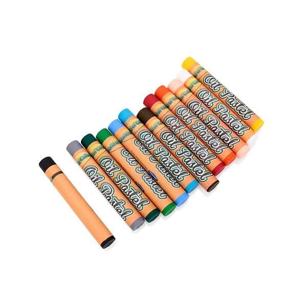 World of Colour Oil Pastels Box of 12 - ABC School Supplies