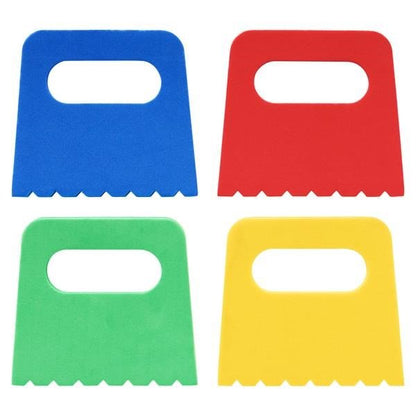 World Of Colour Paint And Sand Scrapers Set Of 4 - ABC School Supplies