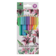 World Of Colour Pastel Colouring Pencils Pack Of 12 - ABC School Supplies