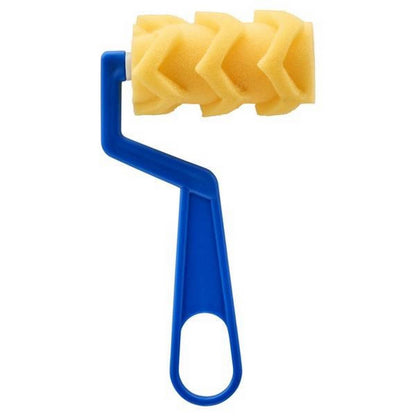 World of Colour Patterned Paint Rollers Set of 6 - ABC School Supplies