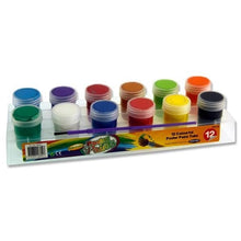 World Of Colour Poster Paints Set Of 12 - Washable - ABC School Supplies
