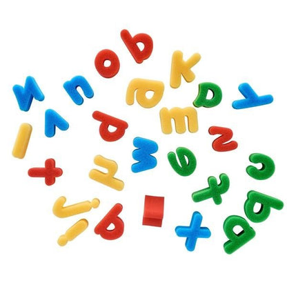 **World Of Colour Sponge Alphabet Letters Lower Case - Pack Of 26 - ABC School Supplies