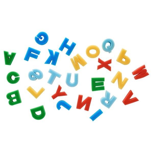World Of Colour Sponge Alphabet Letters Upper Case - Pack Of 26 - ABC School Supplies