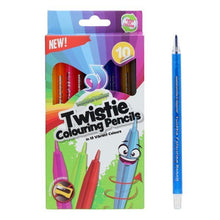 World of Colour Twisties Coloured Pencils Pack of 10 - ABC School Supplies