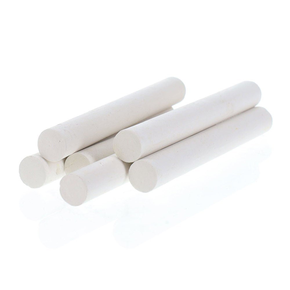 World of Colour White Chalk Pack of 12 - ABC School Supplies