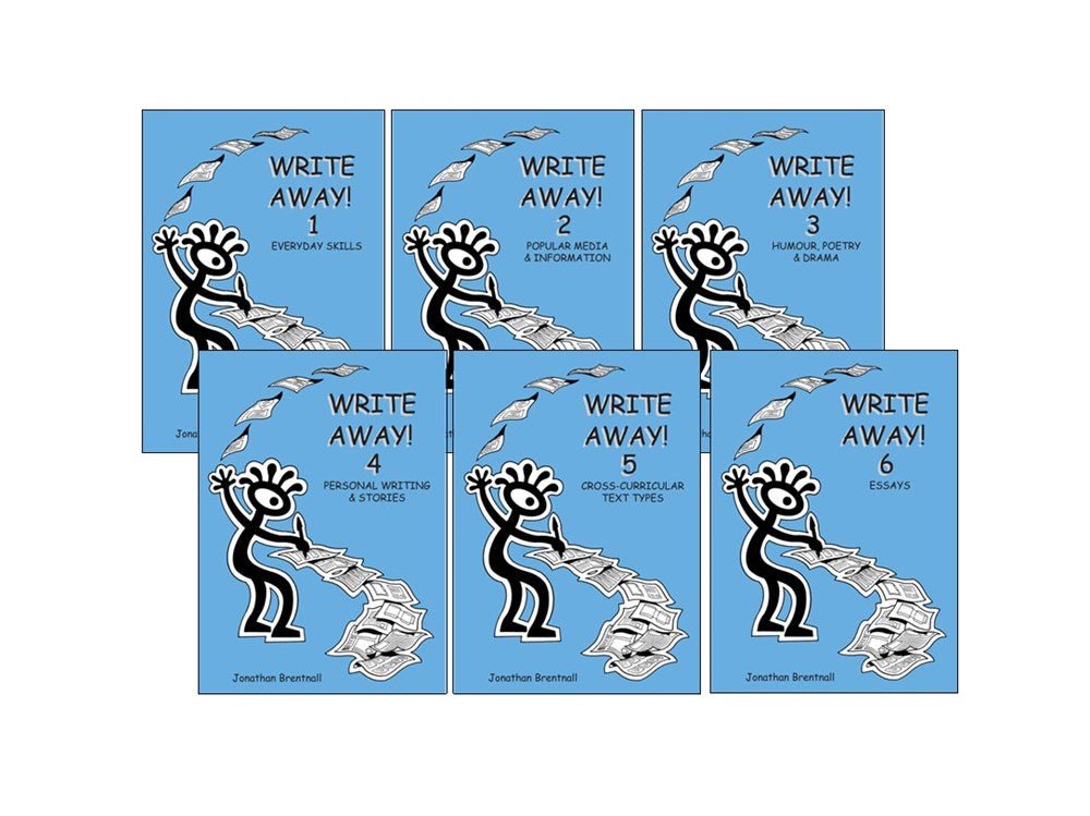 Write Away: Set (Books 1 to 6) - ABC School Supplies