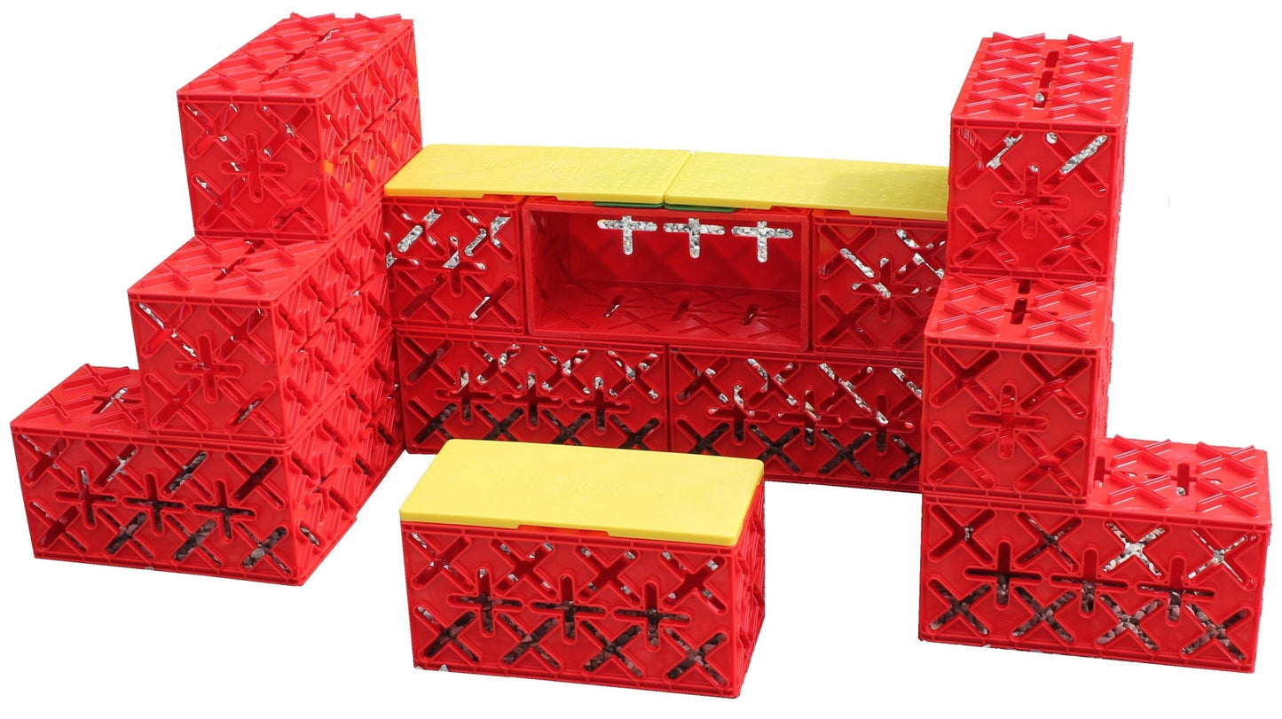 X Block Transforming Playgrounds: Large Pack - ABC School Supplies