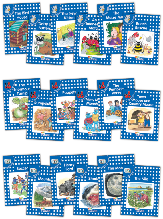 Jolly Phonics Readers Level 4 Complete Set