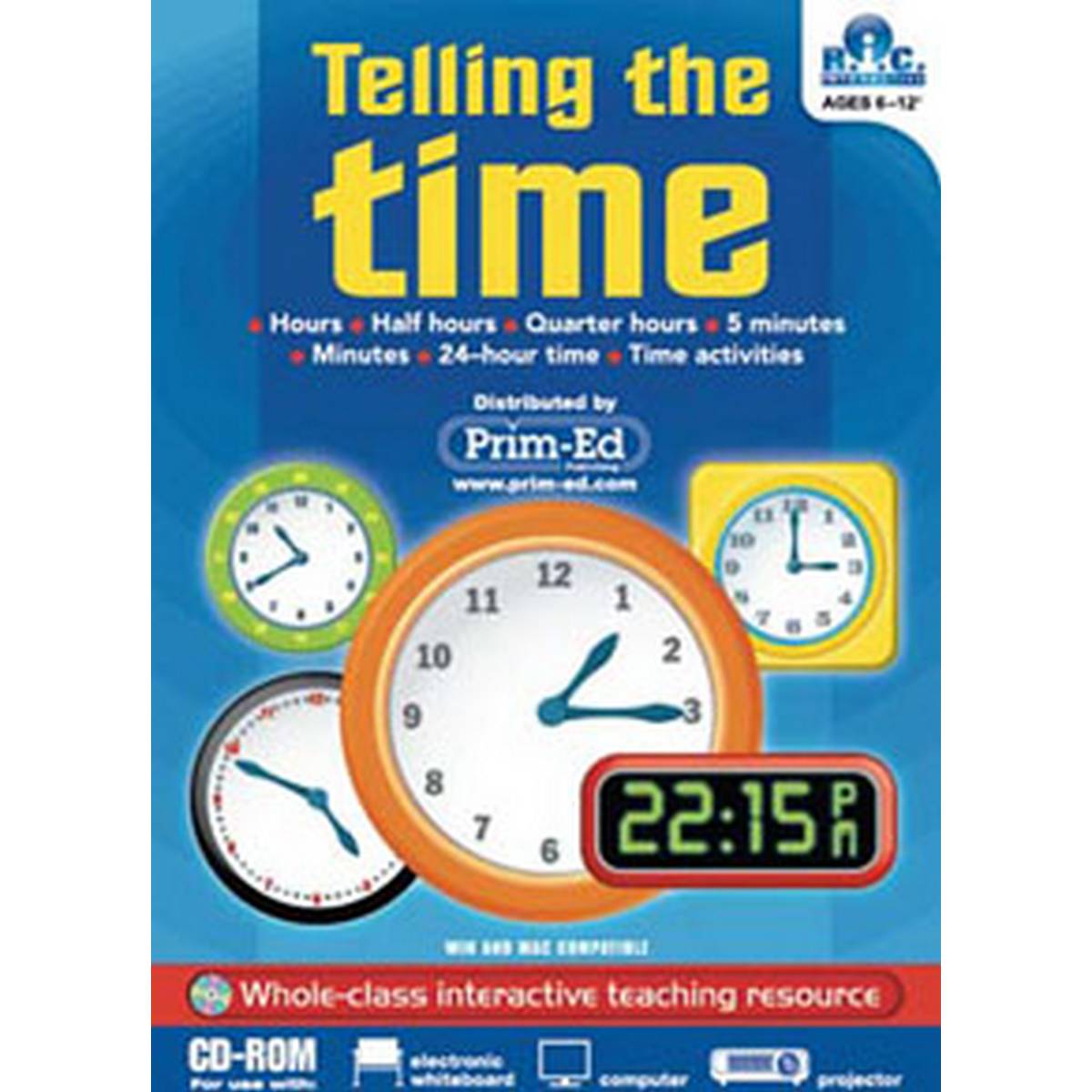 Telling the Time CD-Rom Single User