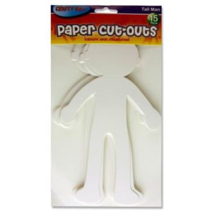 Crafty Bitz Paper Cutouts - Tall Man