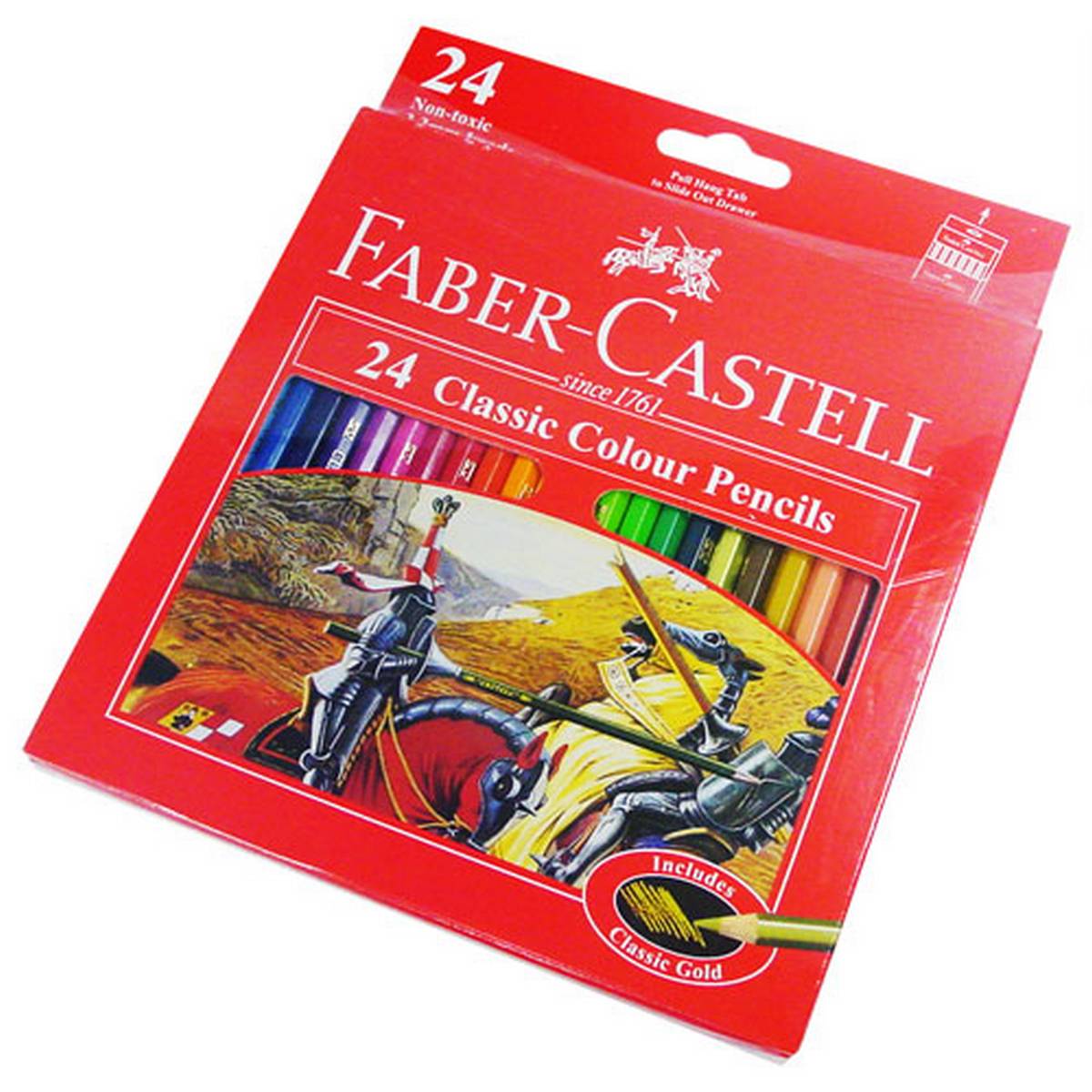 Faber Castell Colour Pencils Full Length Set of 24 – ABC School Supplies