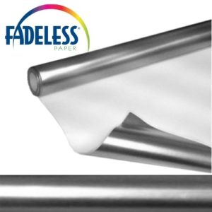 Fadeless Display Roll 1218mm x 15m Metallic Silver