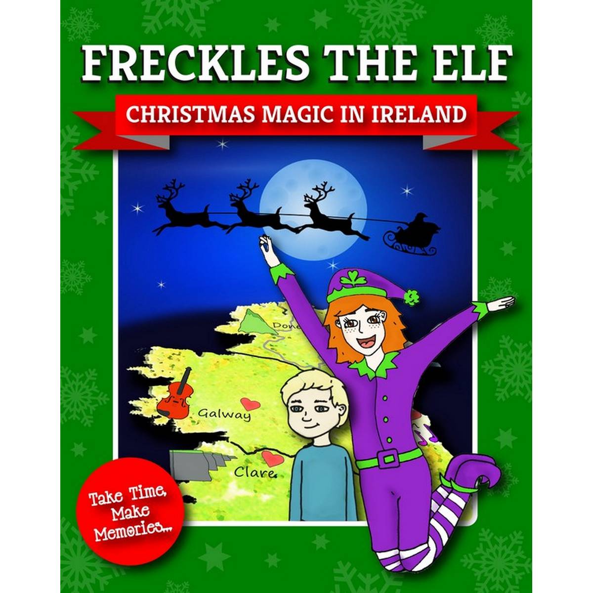 Freckles The Elf - Christmas Magic in Ireland