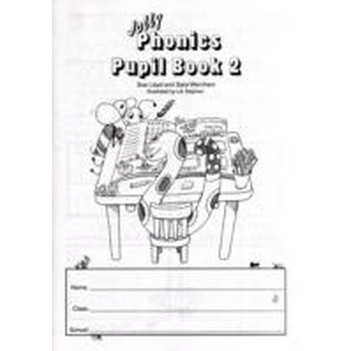 Jolly Phonics Pupil Book 2 (Black & White)