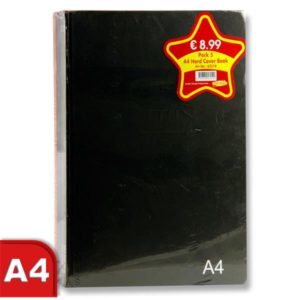 Premier Pack of 5 A4 160 Pg Notebooks (Bold Colours)