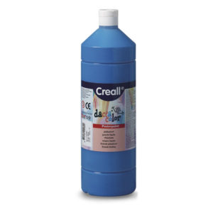 Creall 1 litre Bottle Poster Paint - Blue
