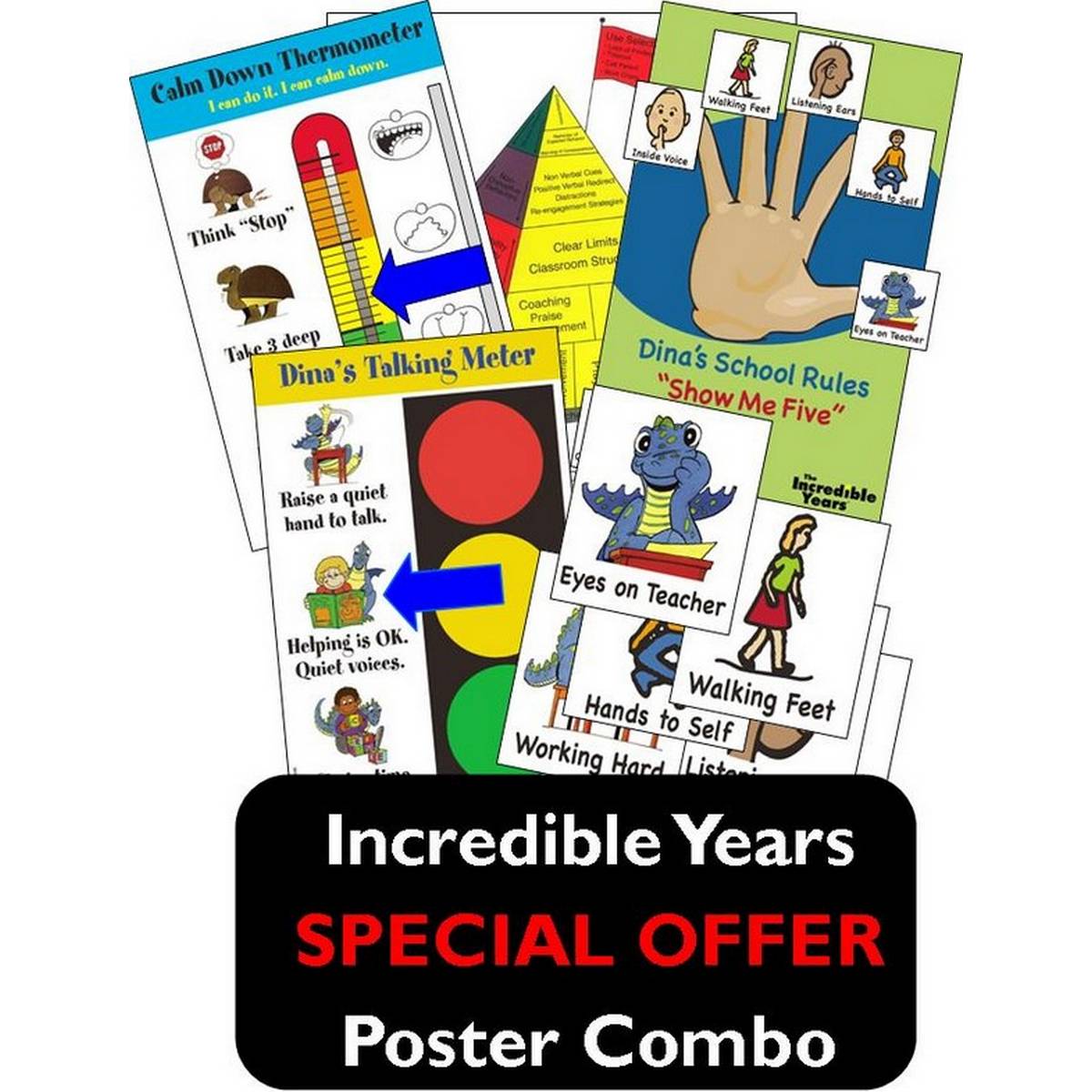 Incredible Years Posters: Special Offer Combo Set