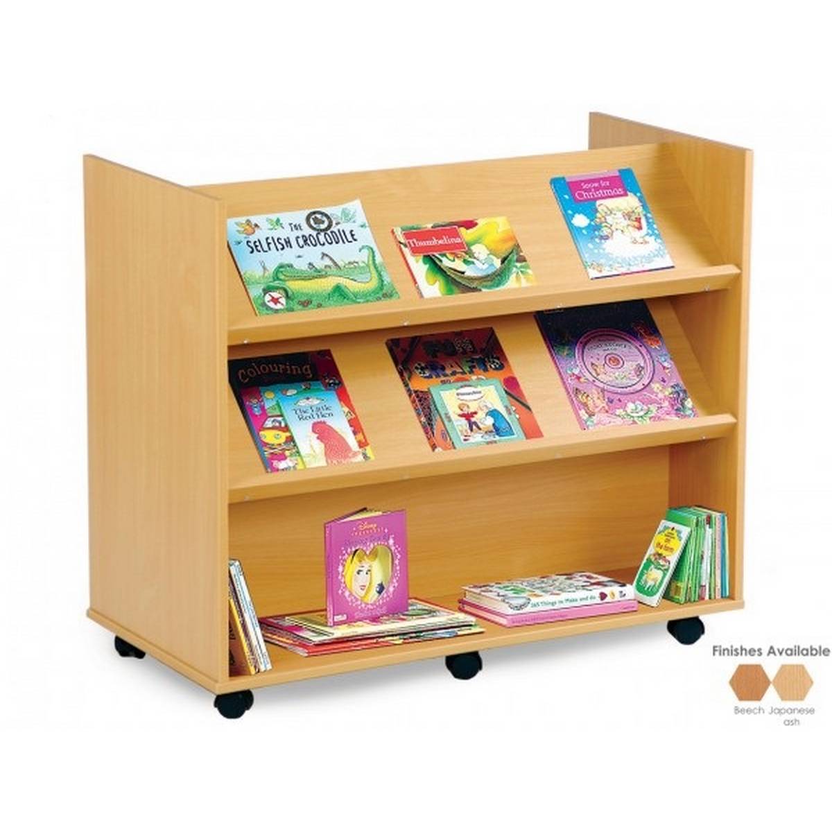 Monarch Double Sided Mobile Book Library Storage Unit