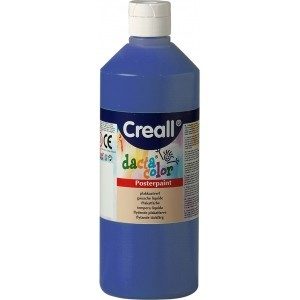 Creall 500ml Bottle Poster Paint - Blue