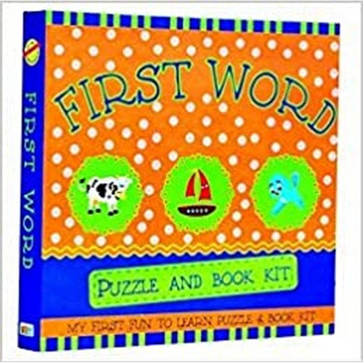 Puzzle & Book kit: first words