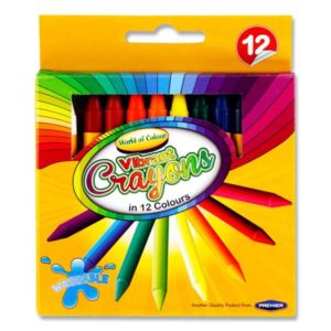 Woc Box 12 Washable Crayons