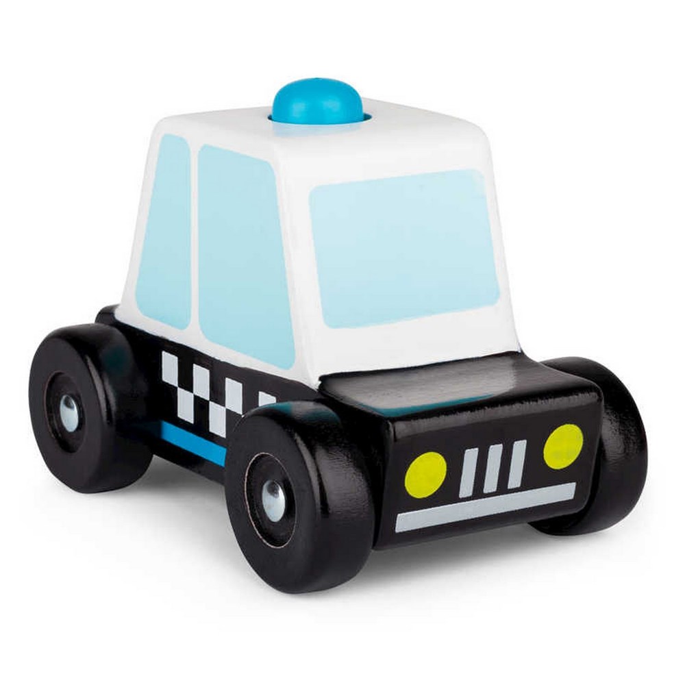 Wooden toy Mini Police Car